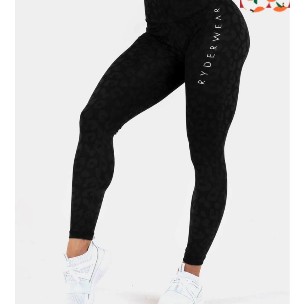 Leopard Animal Instinct Scrunch Ryderwear Legging